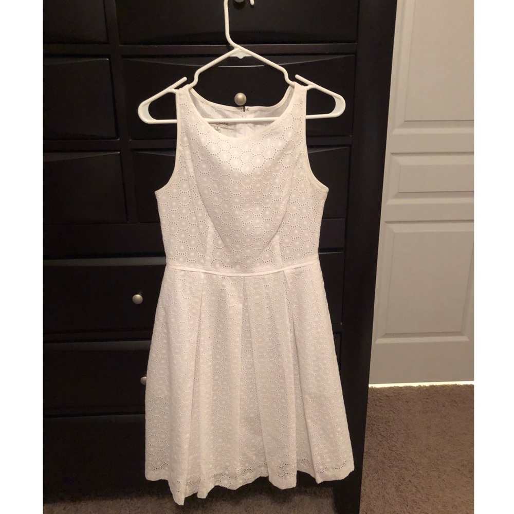 White Eyelet Dress